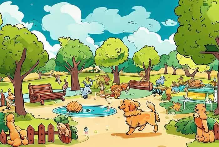 宠物公园简笔画,宠物公园简笔画图片 宠物公园简笔画,宠物公园简笔画图片