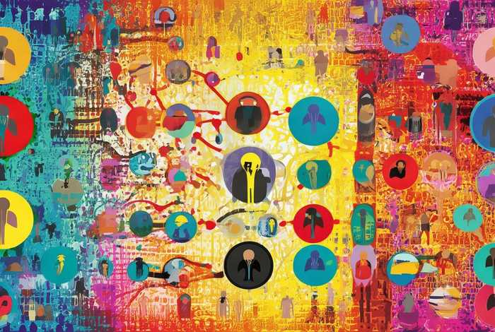 人际关系图解图 人际关系图解图片