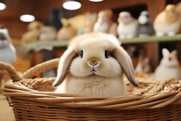 宠物兔品种及图片迷你垂耳兔，宠物兔品种及图片 种类