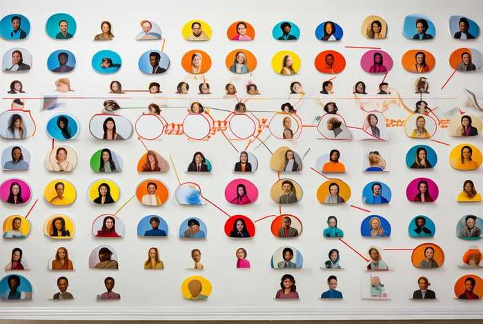 人际关系图制作（人际关系图制作图片）