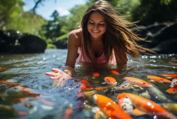 女子作死徒手喂鱼,女子作死徒手喂鱼视频 女子作死徒手喂鱼,女子作死徒手喂鱼视频