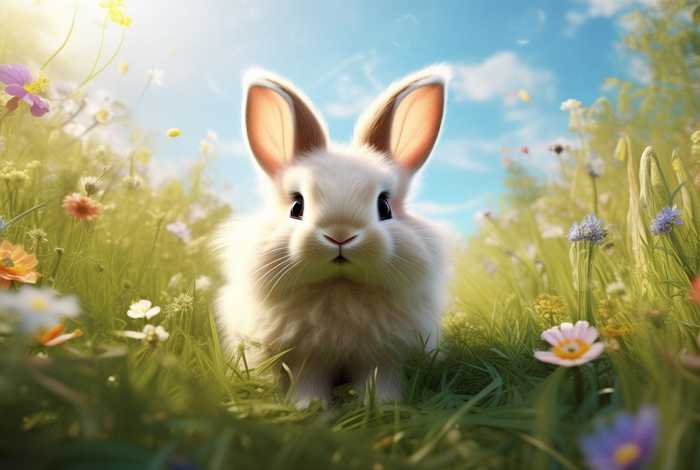 宠物兔图片背景图；宠物兔图片背景图高清