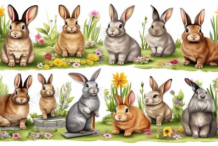 宠物兔品种介绍 - 宠物兔品种介绍视频