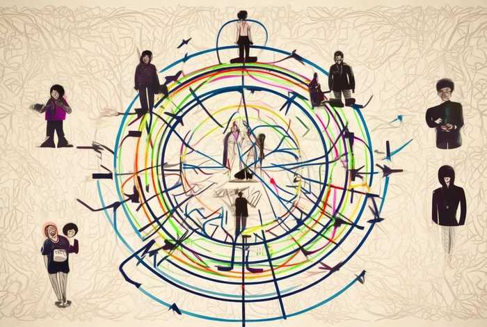 人际关系圈图怎么画；人际关系圈图怎么画的
