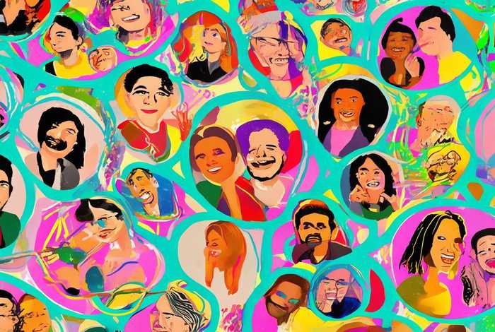 人际关系网络图 - 人际关系网络图(学生)