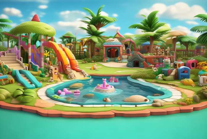 宠物乐园设计效果图平面图，宠物乐园设计效果图平面图大全