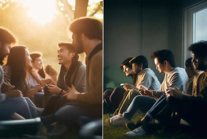 网络影响人际关系 网络不影响人际关系（网络影响人际关系 网络不影响人际关系的例子）