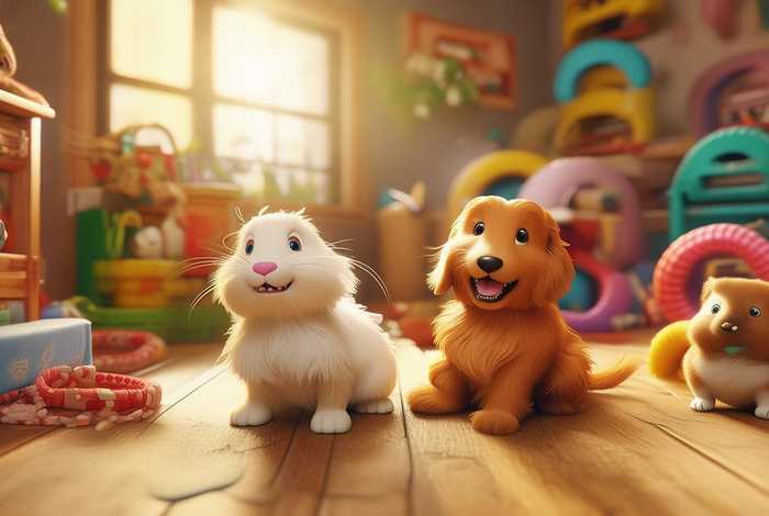 宠物之家游戏；宠物之家游戏仓鼠猫狗兔子