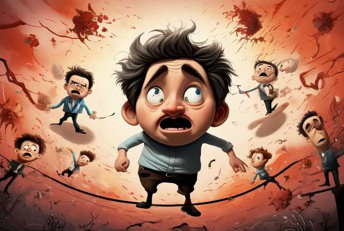 人际关系压力卡通图片 人际关系压力有哪些