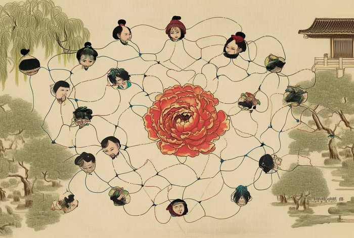 红楼梦中人际关系特点分析，红楼梦中人际关系特点分析图