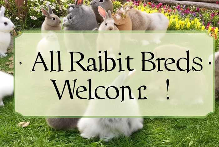 宠物兔子品种可以吃吗 - 所有品种的兔子都可以吃吗
