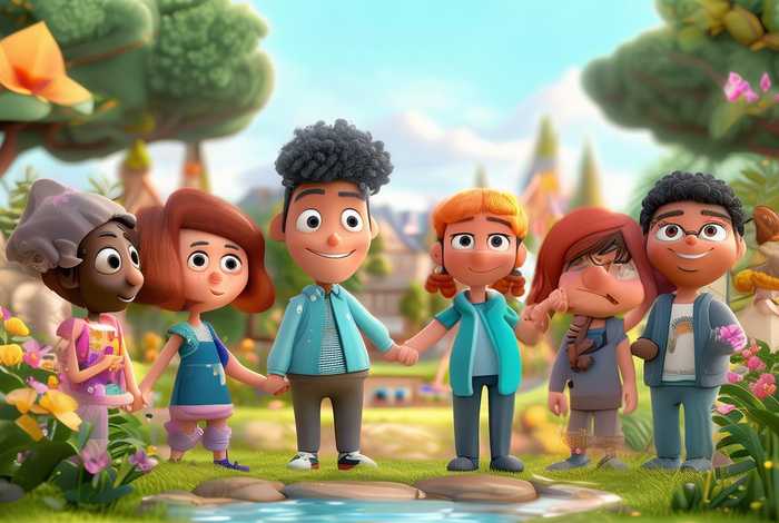 维持人际关系图片，维持人际关系图片卡通