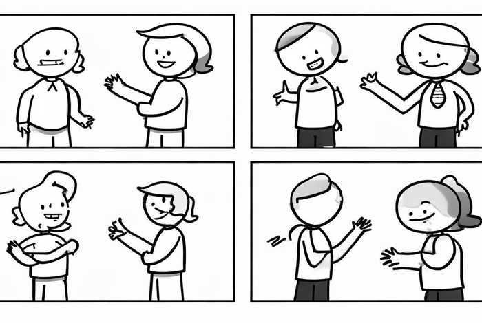 人际关系心理漫画 - 人际关系心理漫画,四格,简单 人际关系心理漫画 - 人际关系心理漫画,四格,简单