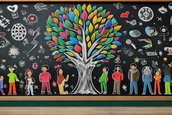 和谐人际关系黑板报 和谐人际关系黑板报素材