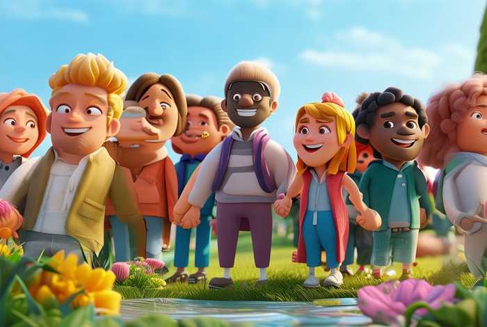 维持人际关系图片，维持人际关系图片卡通