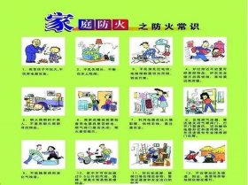 家庭科普小知识内容；家庭防火小知识