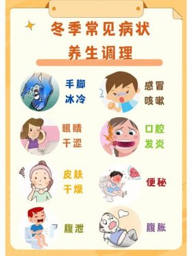 冬季养生知识小常识、冬天养生小常识每日一条