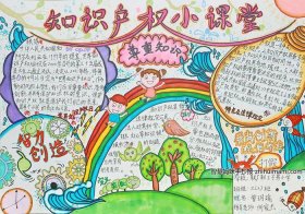 2023年世界知识产权日主题 - 知识产权主题手抄报