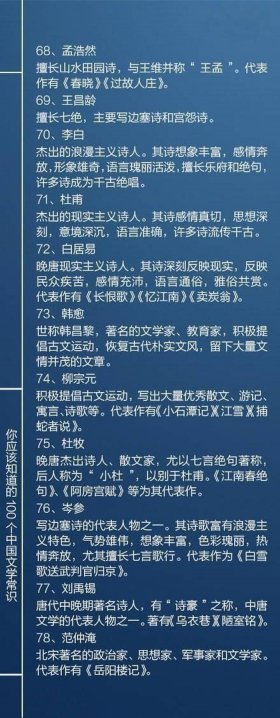 100个有意思的常识；古代一些有趣的常识