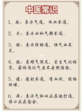 日常中医知识、生活中的中医小知识