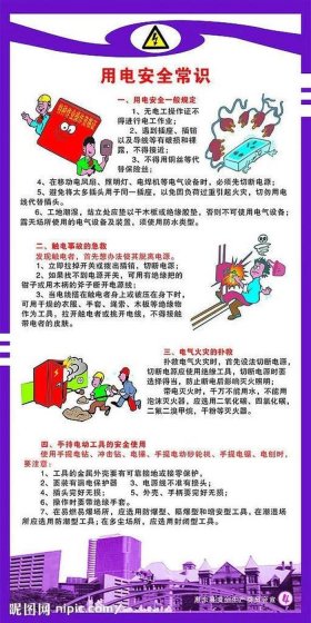 安全小常识100例、简短安全小常识