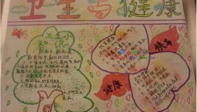 健康常识小知识手抄报 小学生手抄报