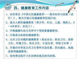 卫生公共知识包括什么，卫生专业知识包括什么