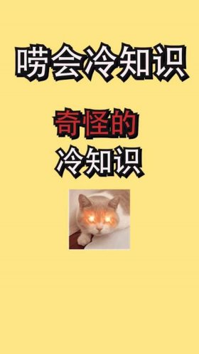 冷知识百科大全网；10个冷知识