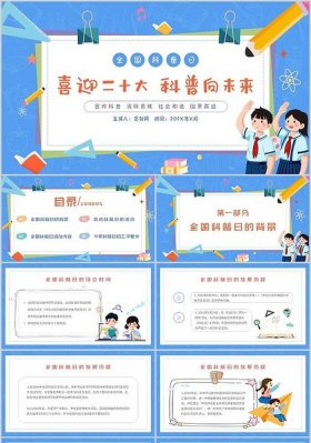 今日科普图片、科普ppt免费下载