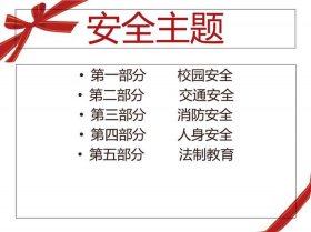 关于安全知识的内容简短 - 五分钟安全教育内容100条