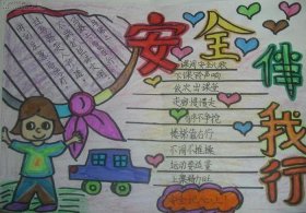 安全防护知识内容手抄报，最简单的安全手抄报