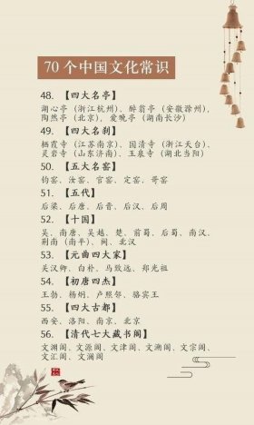 70个中国文化常识解读 解读中国70年历程