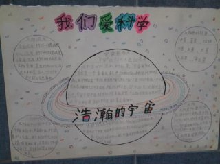 小学科普知识手抄报图片；科普小知识手抄报图片