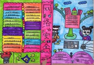 网络安全防范知识手抄报内容，假期安全手抄报内容 简单