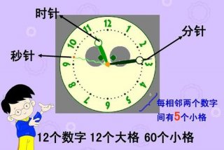 学习认识钟表（小学生认识钟表图片）