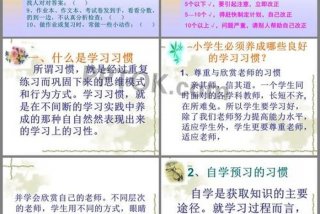 学习习惯的重要性（培养学生良好的学习习惯）