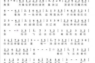 大鱼乐谱简谱学习 - 大鱼简谱视唱视频
