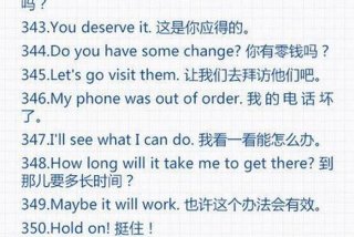 每天学习一句英语口语 - 每天说一句英语口语