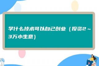 在家学什么技术可以赚钱 - 在家学什么技术可以赚钱快