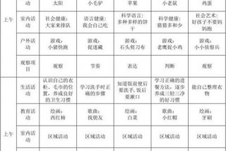 幼儿园小班学习计划安排表（小班幼儿学期计划表）
