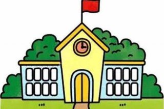 简笔画学校图片 简笔画学校图片怎么画