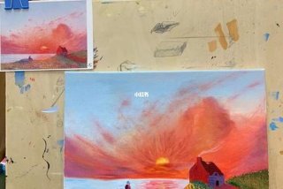 油画学习培训班、油画培训班费用大概多少钱