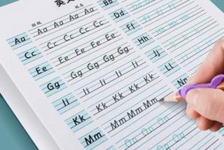 练习册的英文，练字本的英文怎么说