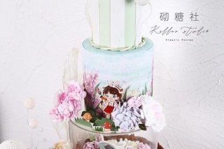 翻糖蛋糕教程 - 翻糖蛋糕教程图片