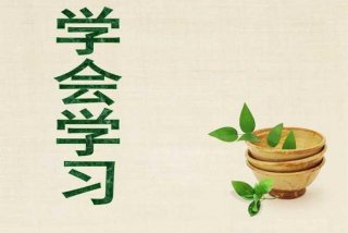 会学习才能成才（会学的人）