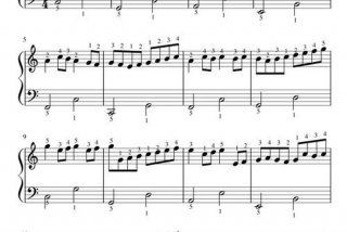 学习谱子 - 钢琴谱子入门基础知识