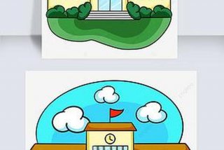 漫画学校图片，漫画学校图片怎么画