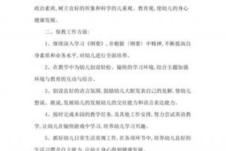 保育员师德师风计划书；幼儿园保育员师德师风计划书