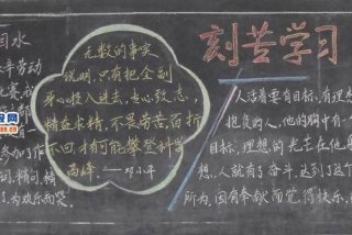 学习板报初中简单（板报设计图案大全初中）