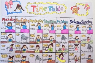 英语每天的计划安排表；英语每天的计划安排表图片